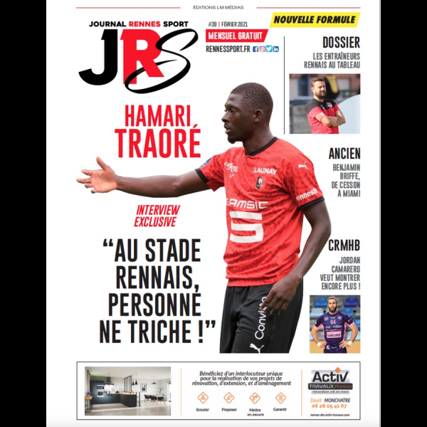 Publicité Journal Rennes Sport 