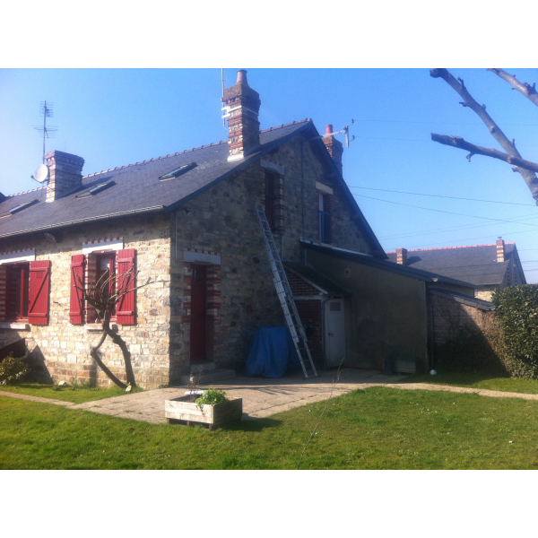 Extension maison ossature bois - Servon sur Vilaine (35)