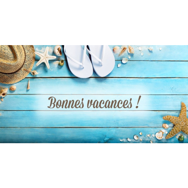 Vacances d'été 2019