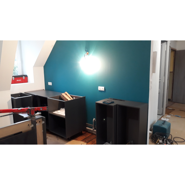 Rénovation 2 appartements en hyper centre de Saint-Brieuc-Fin de chantier