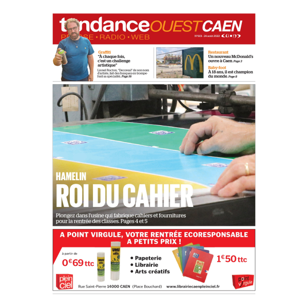 Article Tendance Ouest Caen