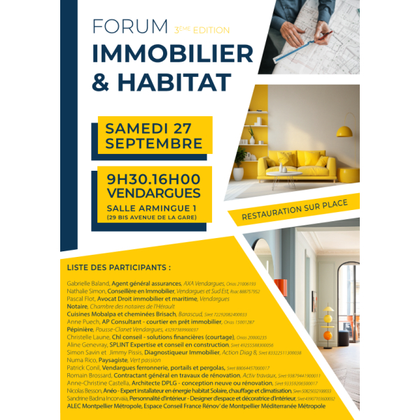 Forum immobilier et Habitat